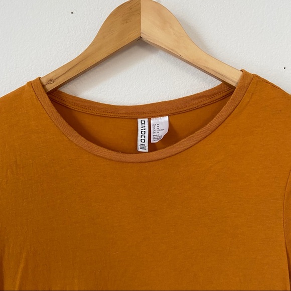 Gold Basic Tee | H&M - Picture 3 of 5